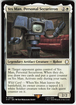 Yes Man, Personal Securitron #29 NM