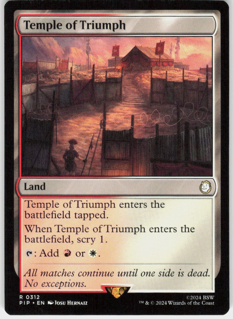 Temple of Triumph #312 NM