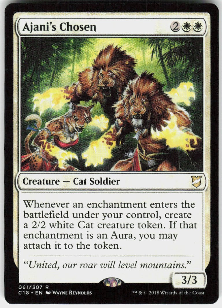 Ajani's Chosen #61 NM