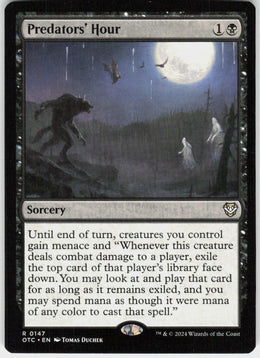 Predators' Hour #147 NM