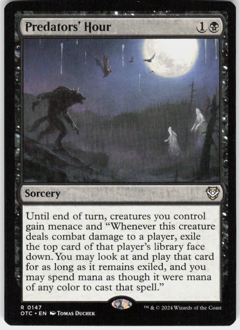 Predators' Hour #147 NM
