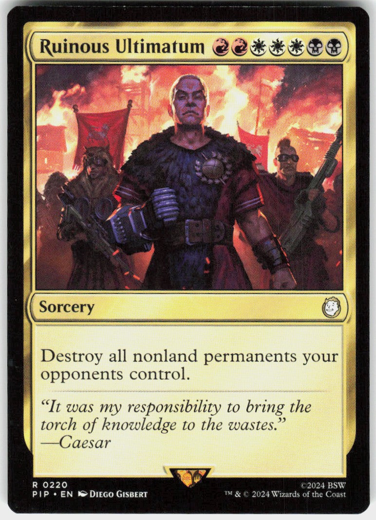 Ruinous Ultimatum #220 NM