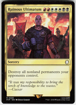 Ruinous Ultimatum #220 NM
