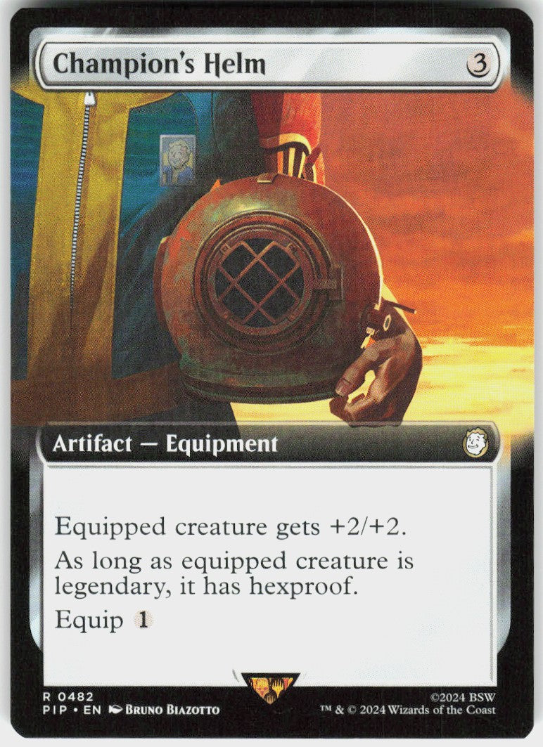Champion's Helm #482 NM