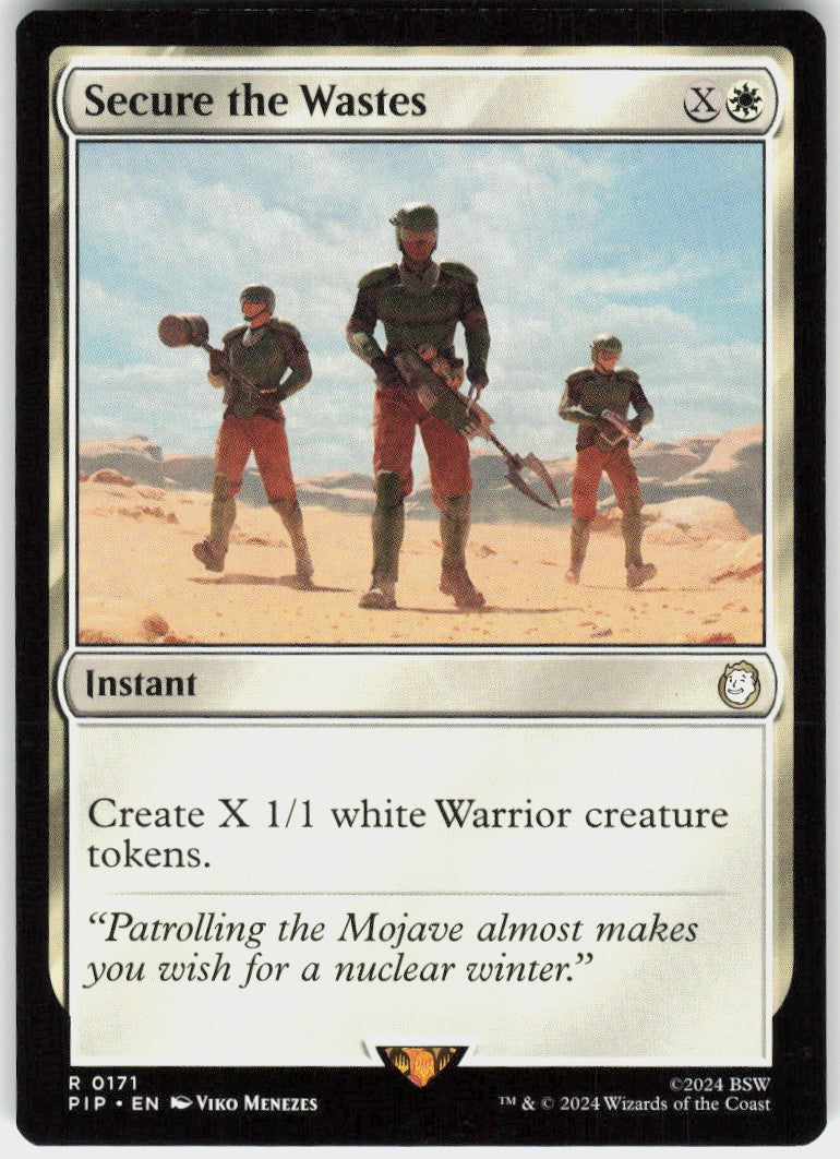 Secure the Wastes #171 NM
