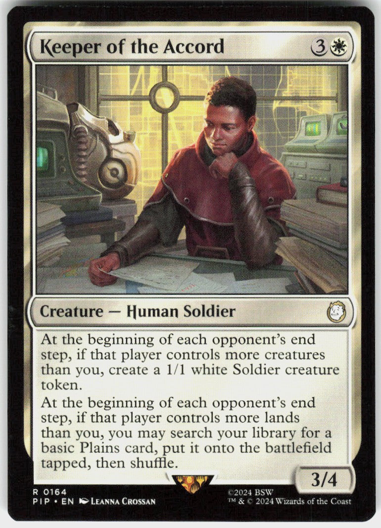 Keeper of the Accord #164 NM