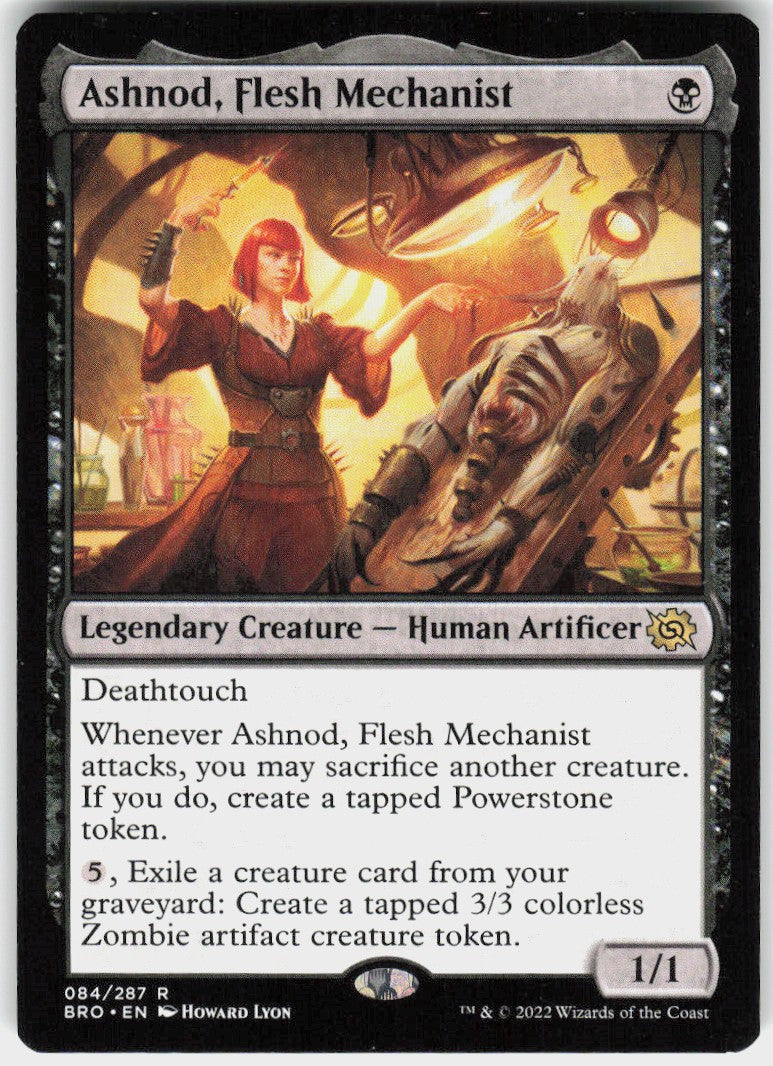Ashnod, Flesh Mechanist #84 NM