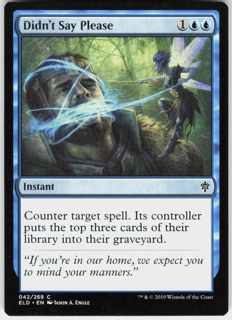 Didn't Say Please #42 NM