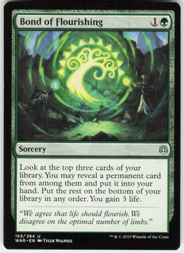 Bond of Flourishing #155 NM