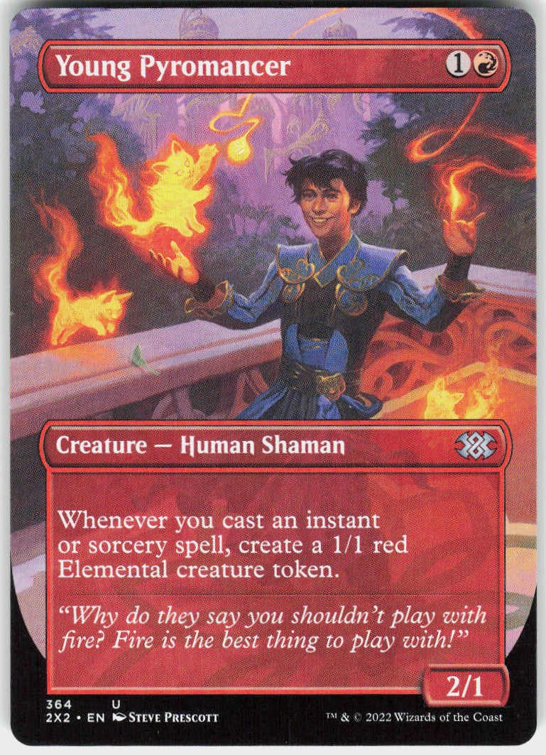 Young Pyromancer #364 NM