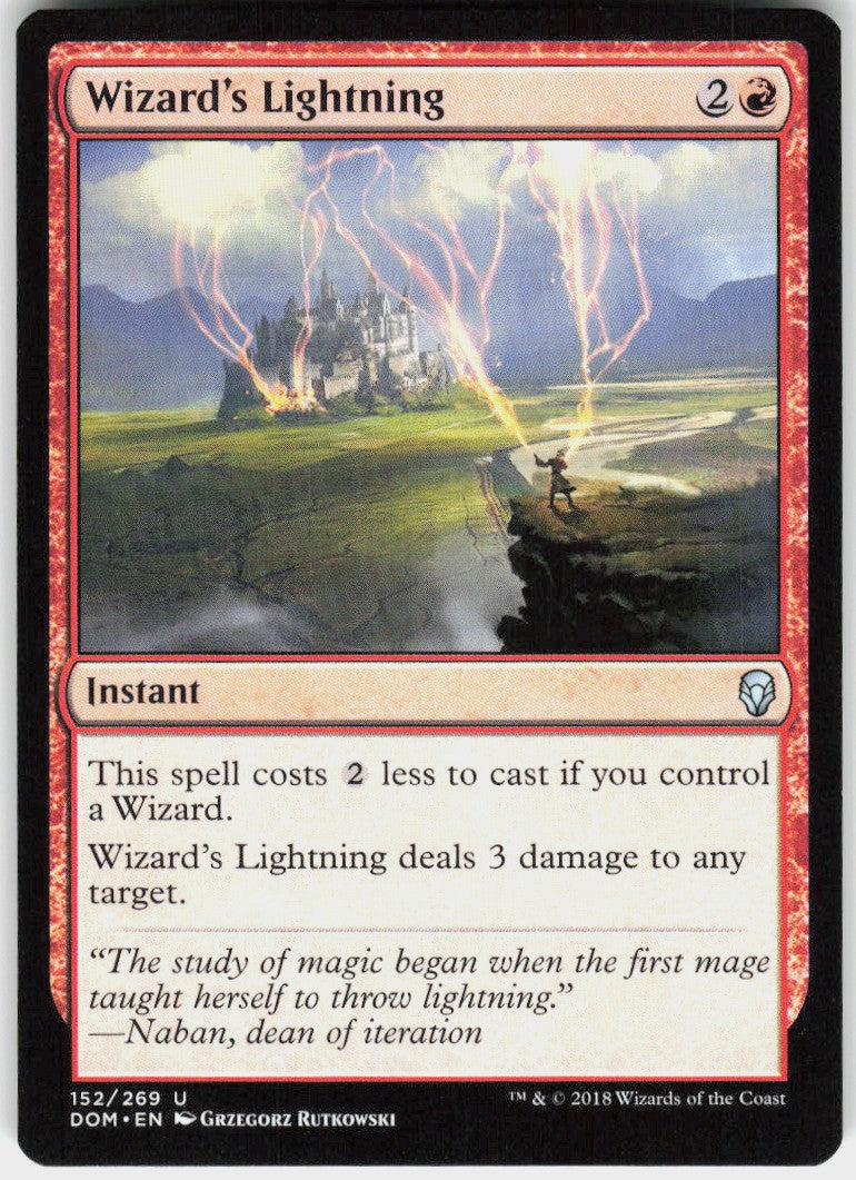 Wizard's Lightning #152 NM