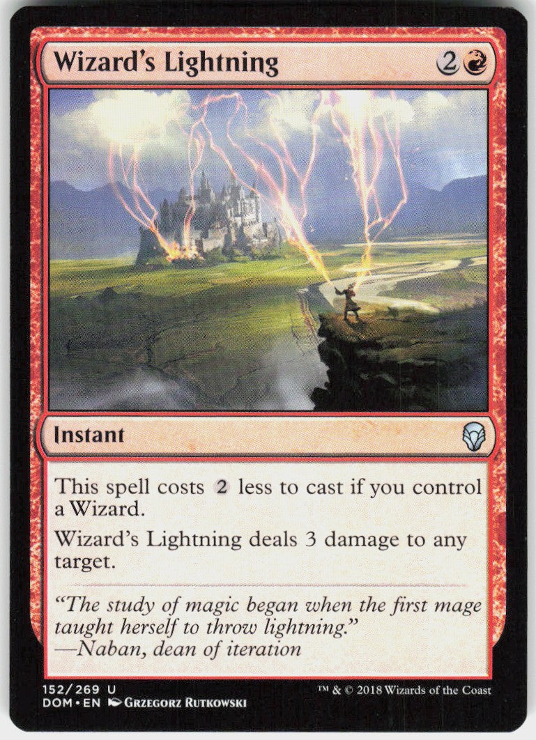 Wizard's Lightning #152 NM