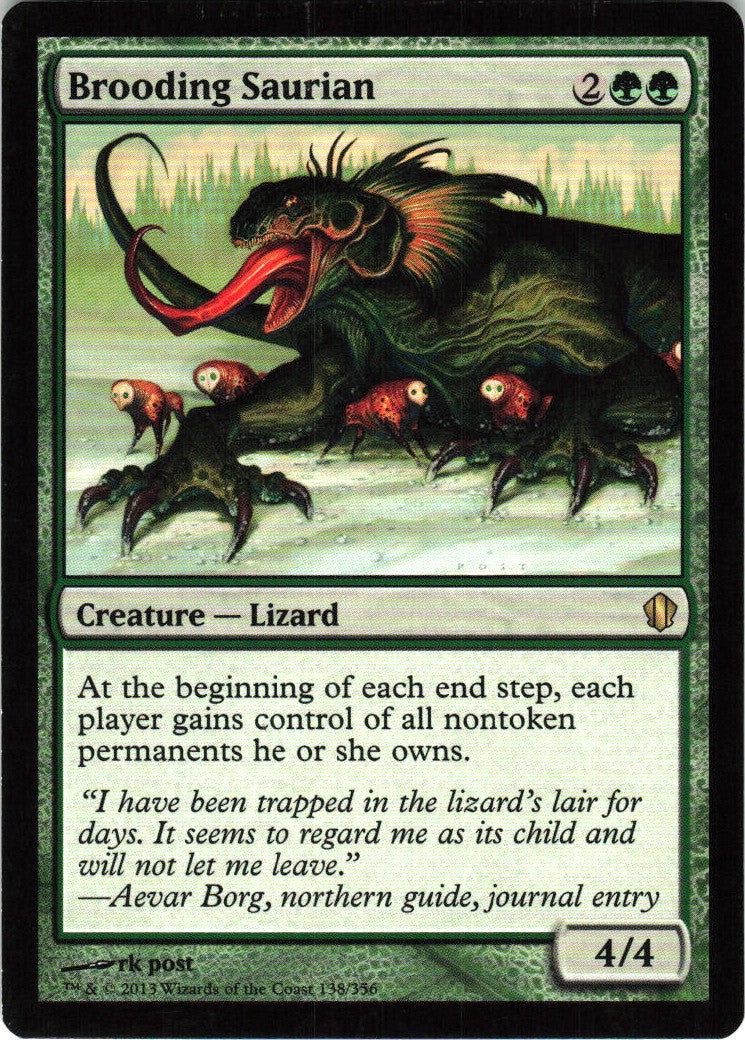Brooding Saurian #138 NM
