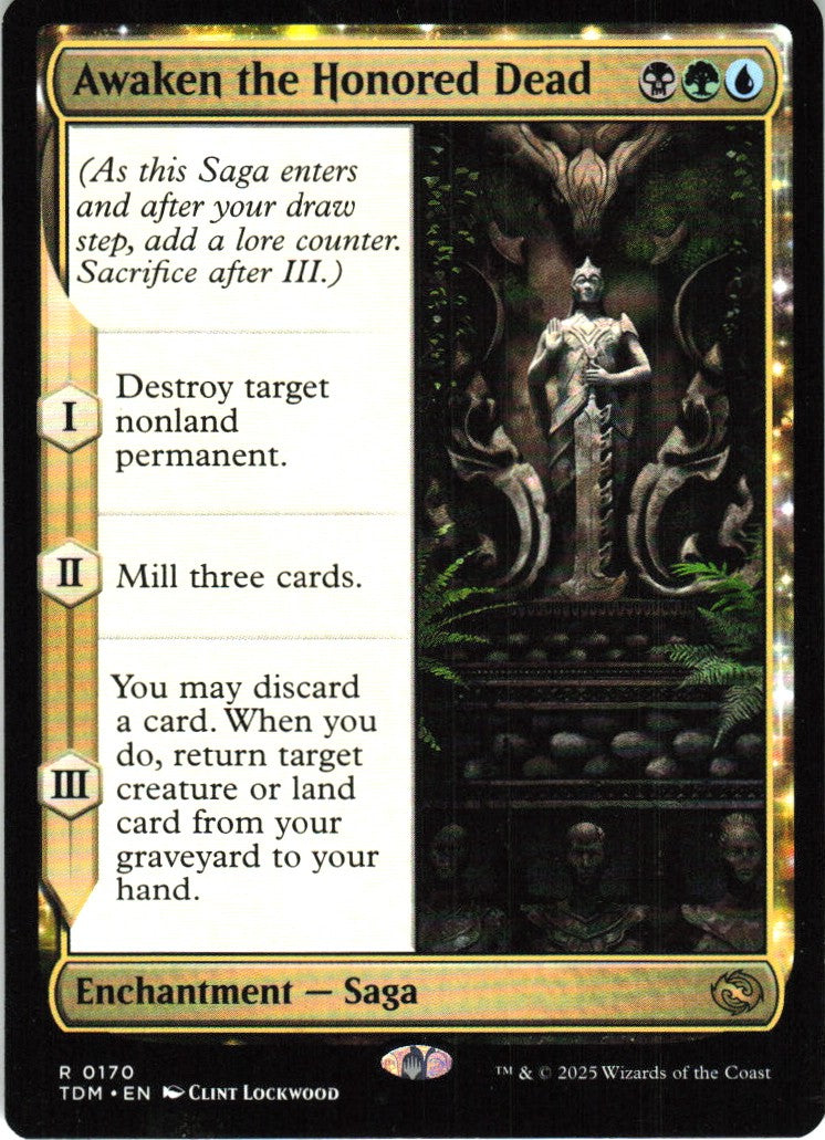 Awaken the Honored Dead #170 NM