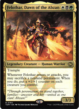 Felothar, Dawn of the Abzan #184 NM