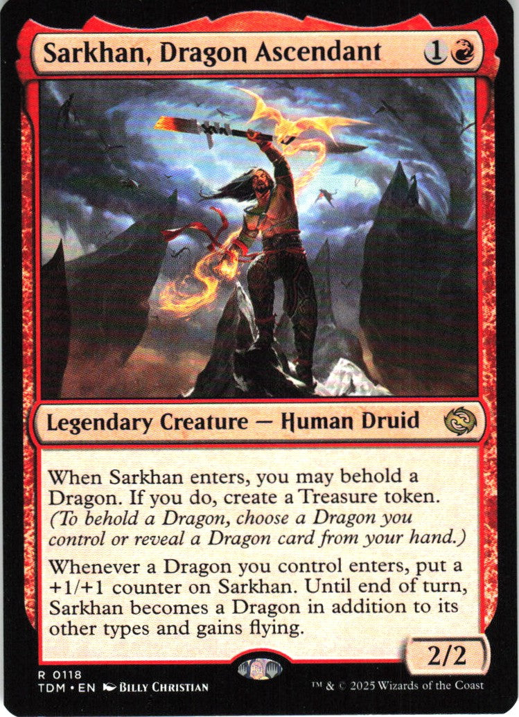 Sarkhan, Dragon Ascendant #118 NM