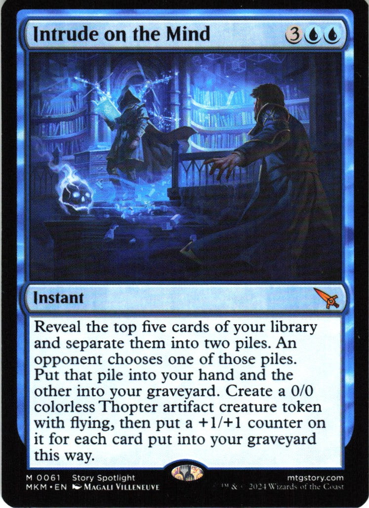 Intrude on the Mind #61 NM