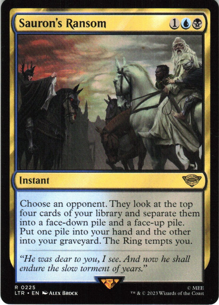 Sauron's Ransom #225 NM