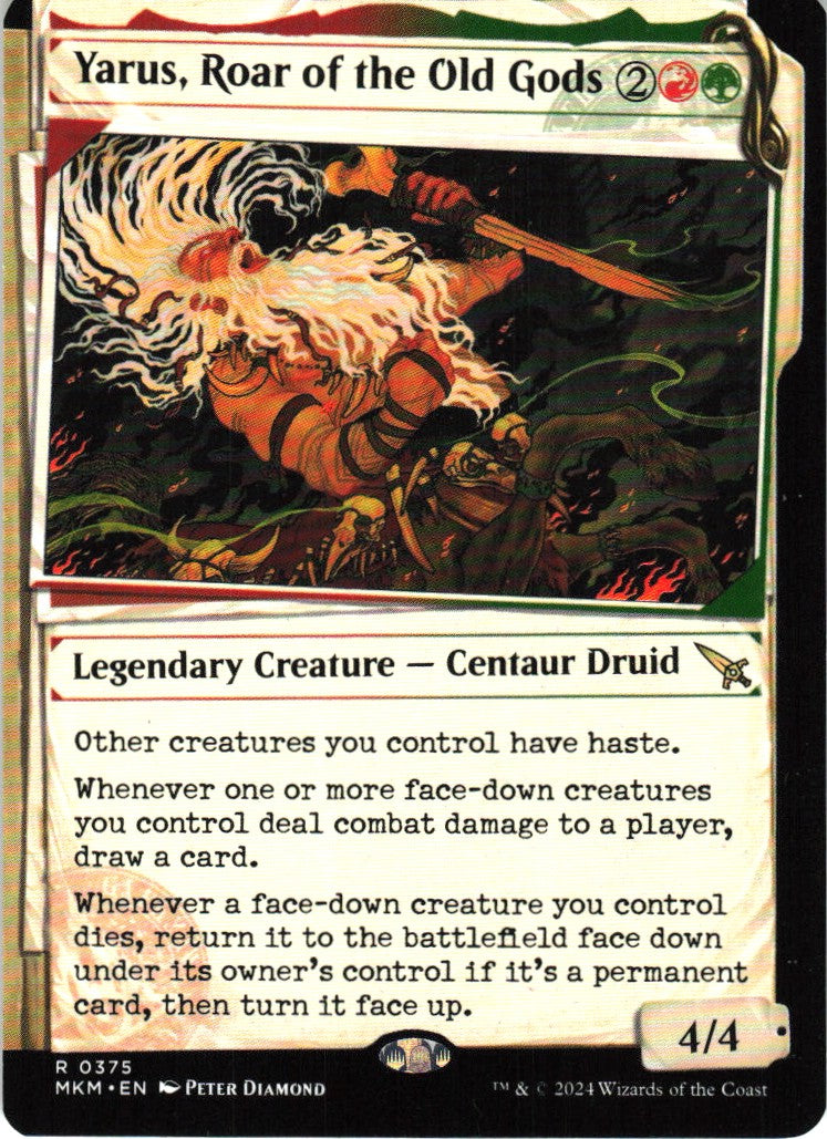 Yarus, Roar of the Old Gods #375 NM
