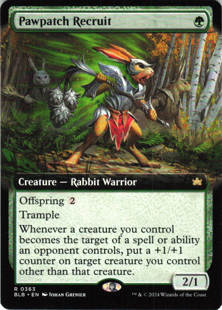 Pawpatch Recruit #363 NM