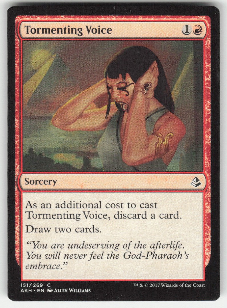Tormenting Voice #151/269 Amonkhet MTG Non-Foil English