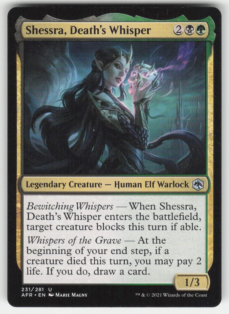 Shessra, Death's Whisper #231/281 Non-Foil