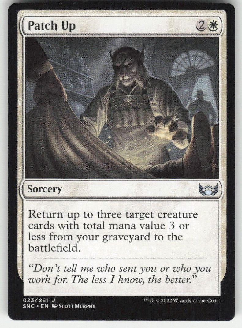 Patch Up #23/281 Streets of New Capenna MTG Non-Foil English