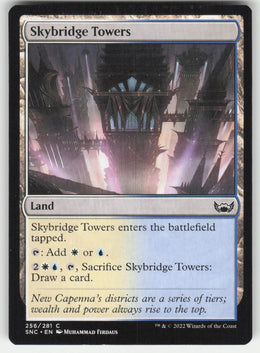 Skybridge Towers #256/281 Streets of New Capenna MTG Non-Foil English