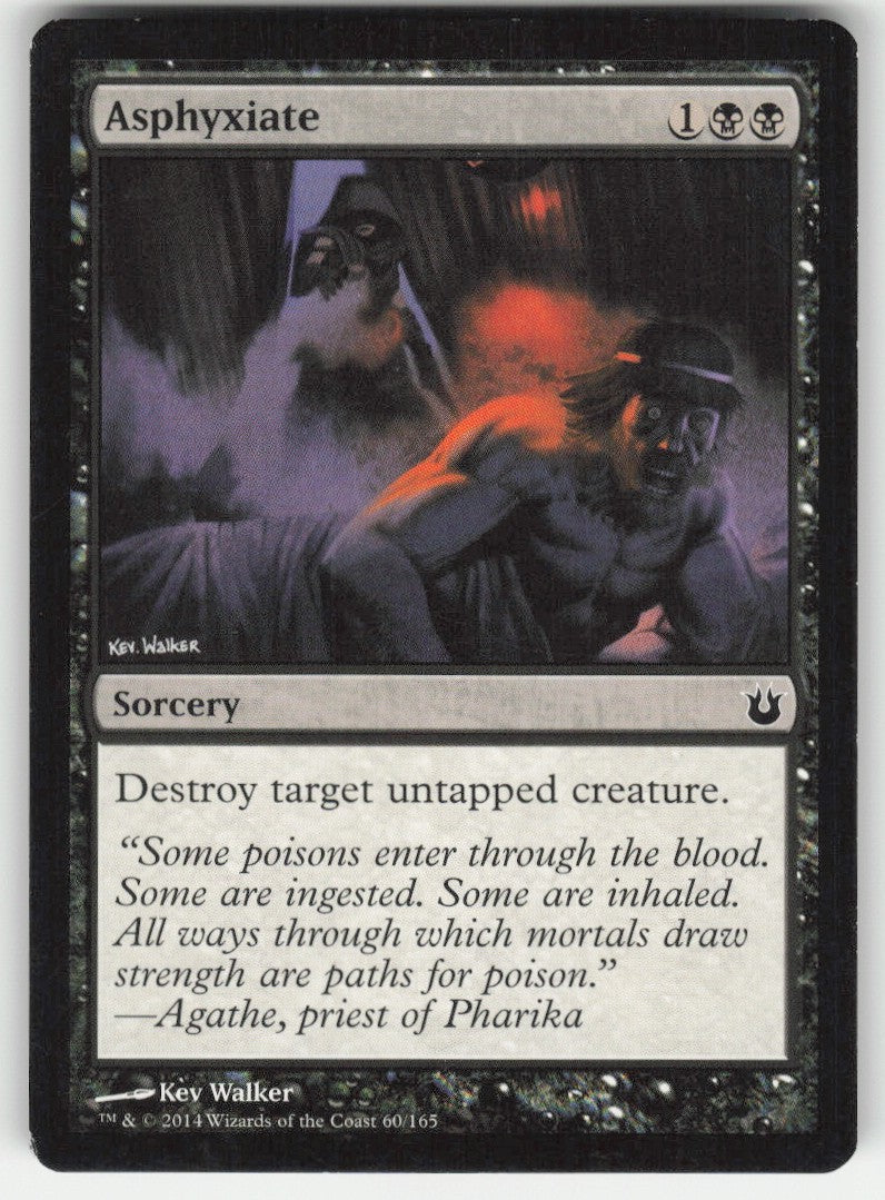 Asphyxiate #60/165 Non-Foil