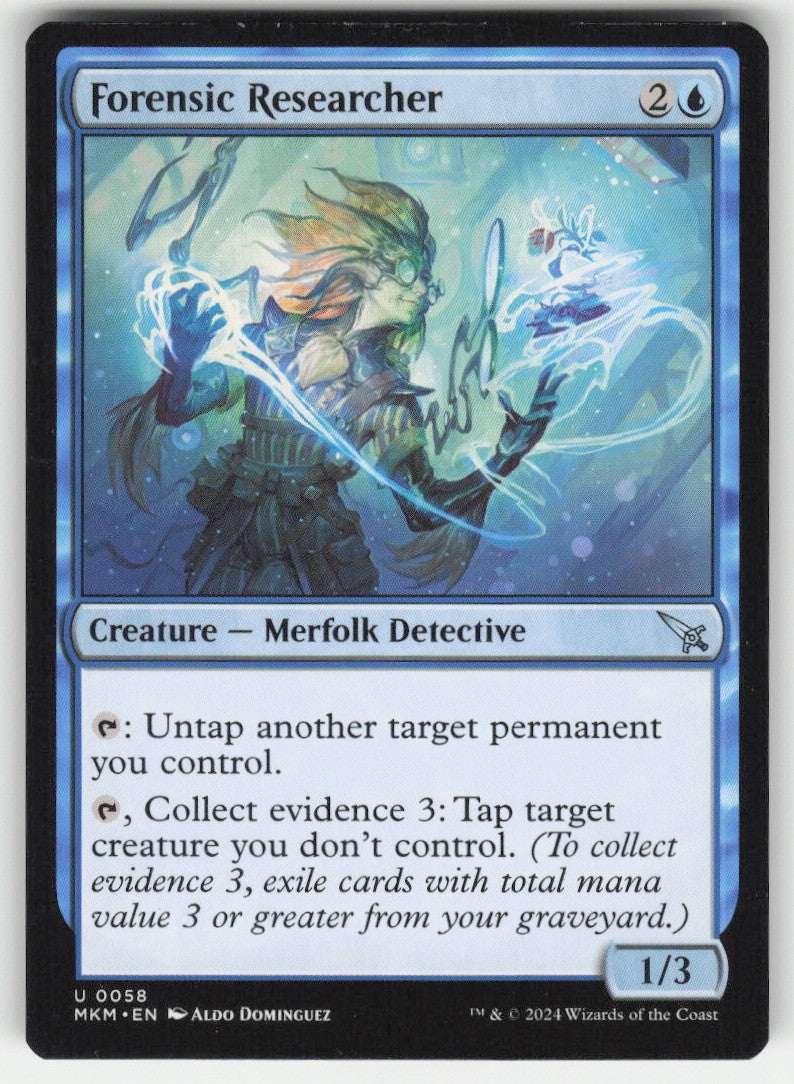 Forensic Researcher #58 Non-Foil