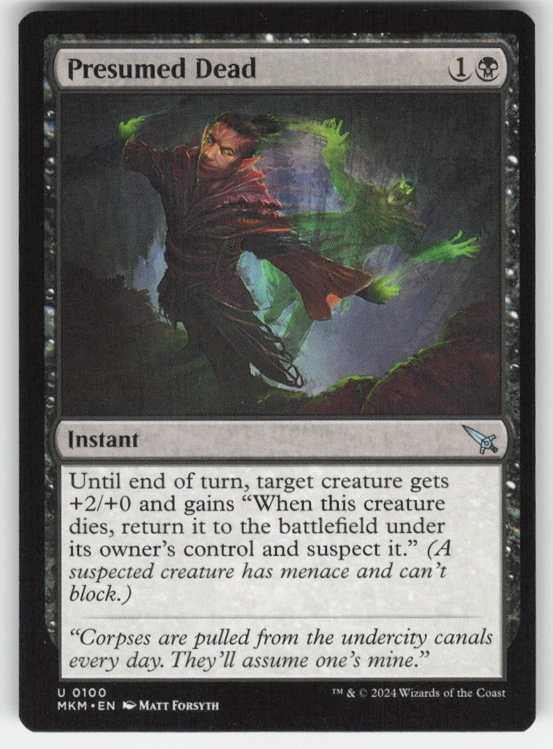 Presumed Dead #100 Non-Foil