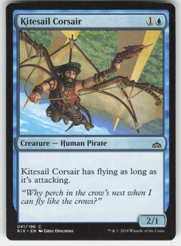 Kitesail Corsair #41/196 Rivals of Ixalan MTG Non-Foil English