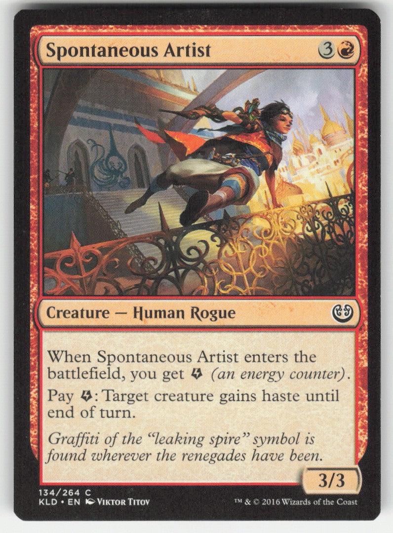 Spontaneous Artist #134/264 Non-Foil
