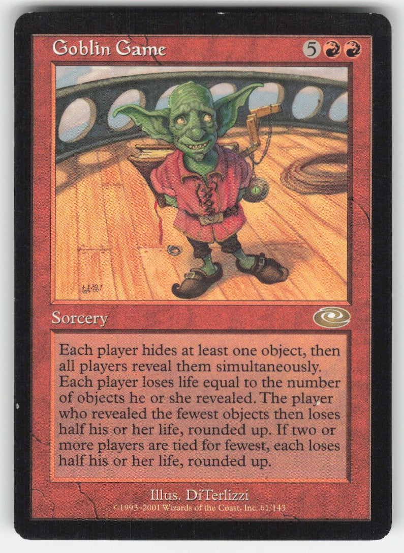 Goblin Game #61/143 Planeshift MTG Non-Foil English