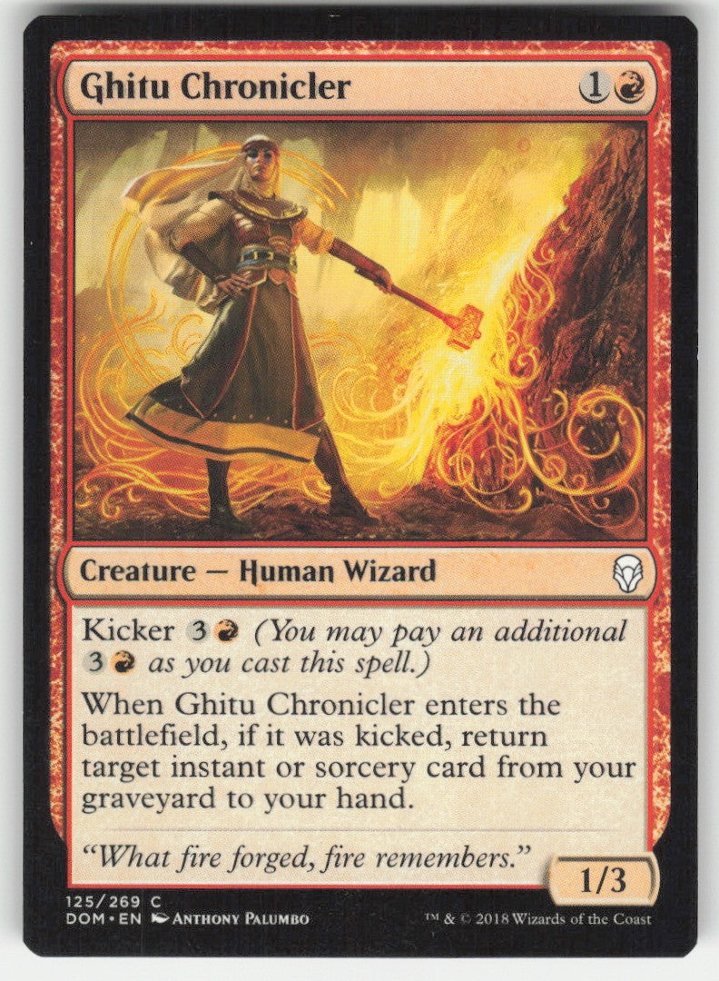Ghitu Chronicler #125/269 Non-Foil