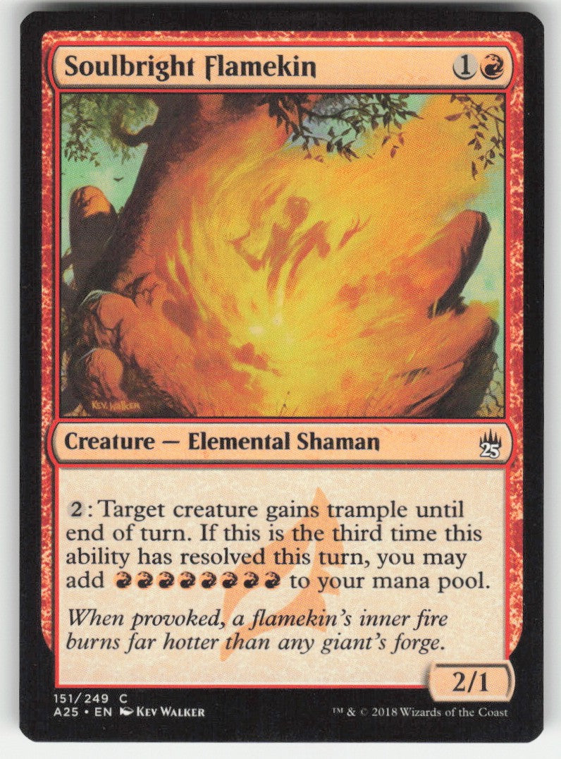 Soulbright Flamekin #151/249 Masters 25 MTG Non-Foil English