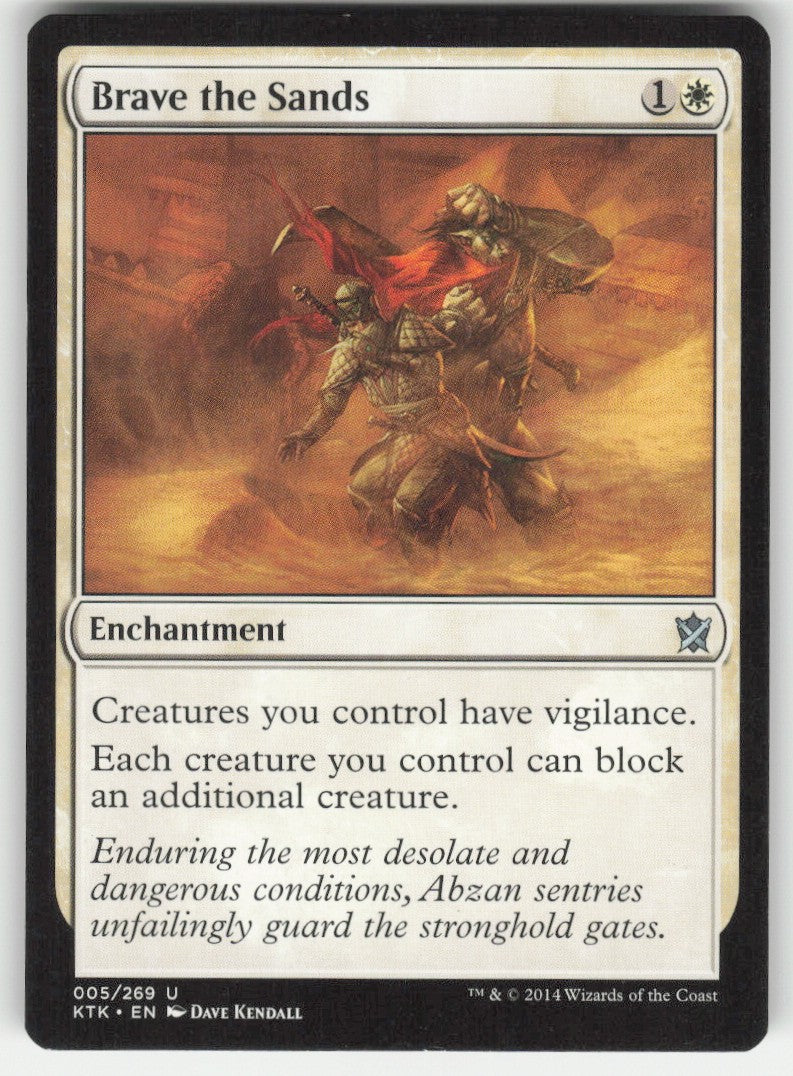 Brave the Sands #5/269 Non-Foil