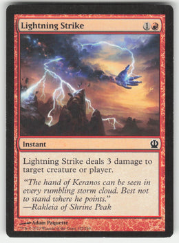 Lightning Strike #127/249 Theros MTG Non-Foil English