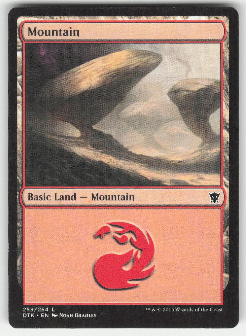 Mountain #259/264 Dragons of Tarkir MTG Non-Foil English
