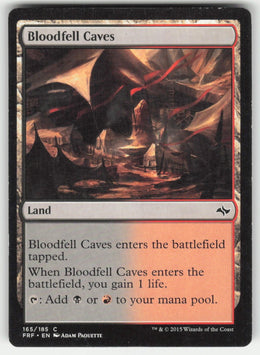 Bloodfell Caves #165/185 Fate Reforged MTG Non-Foil English
