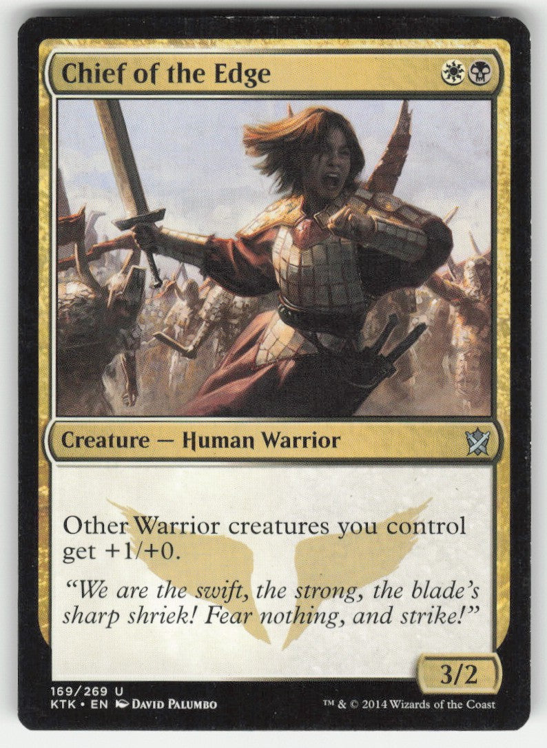Chief of the Edge #169/269 Khans of Tarkir MTG Non-Foil English