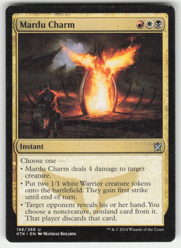 Mardu Charm #186/269 Khans of Tarkir MTG Non-Foil English