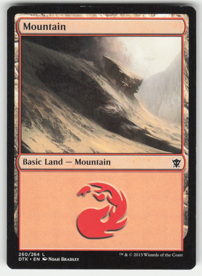 Mountain #260/264 Dragons of Tarkir MTG Non-Foil English