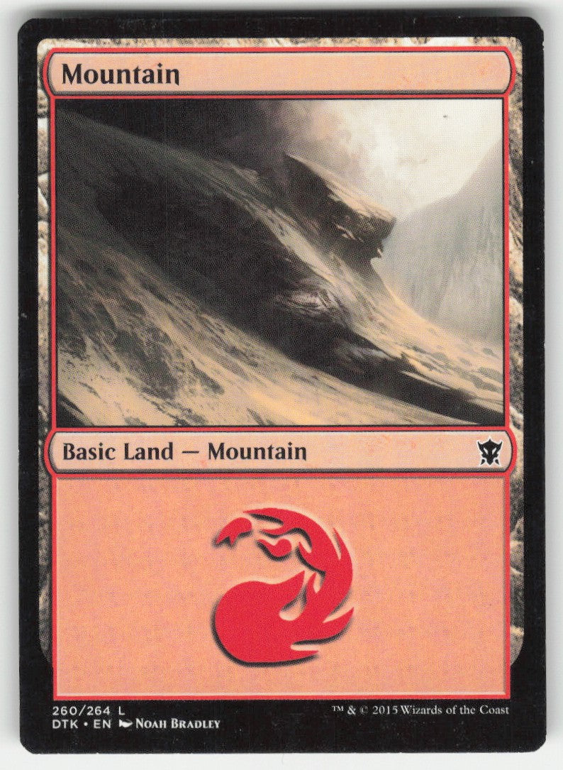 Mountain #260/264 Dragons of Tarkir MTG Non-Foil English