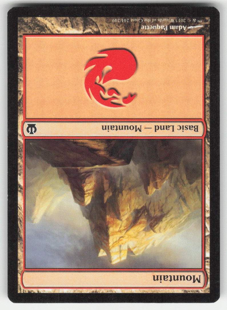 Mountain #244/249 Theros MTG Non-Foil English