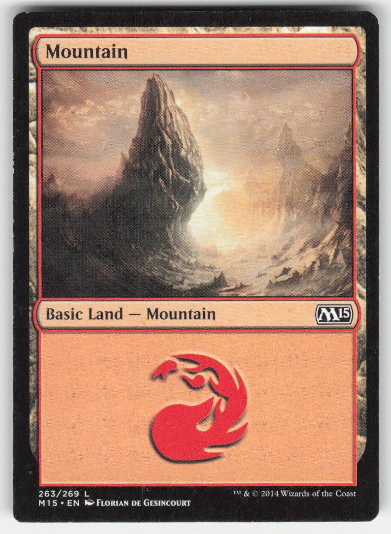Mountain #263/269 Magic 2015 MTG Non-Foil English