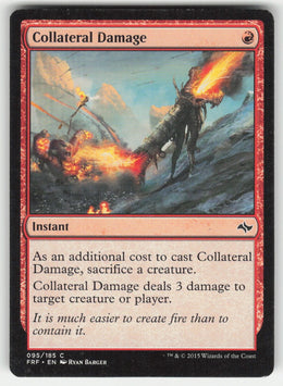 Collateral Damage #95/185 Fate Reforged MTG Non-Foil English