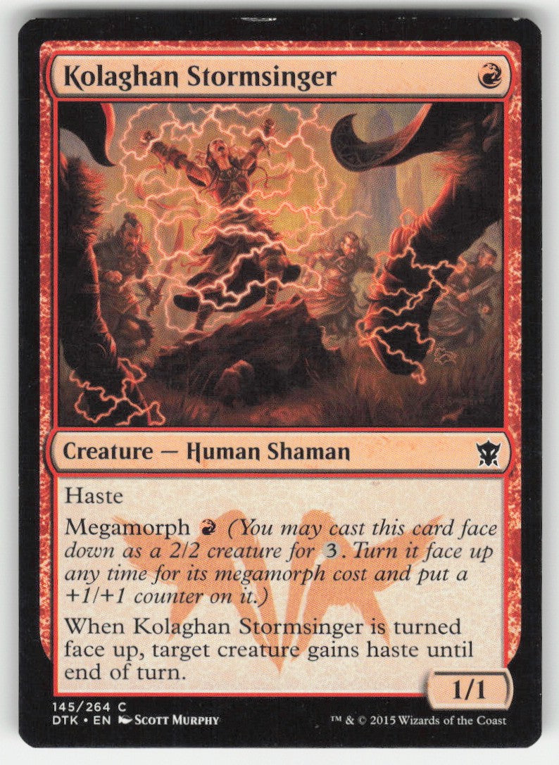 Kolaghan Stormsinger #145/264 Non-Foil