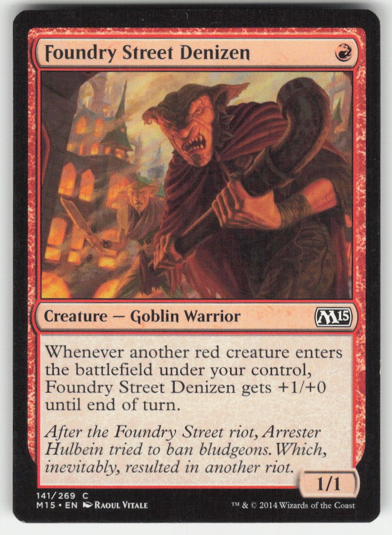 Foundry Street Denizen #141/269 Magic 2015 MTG Non-Foil English