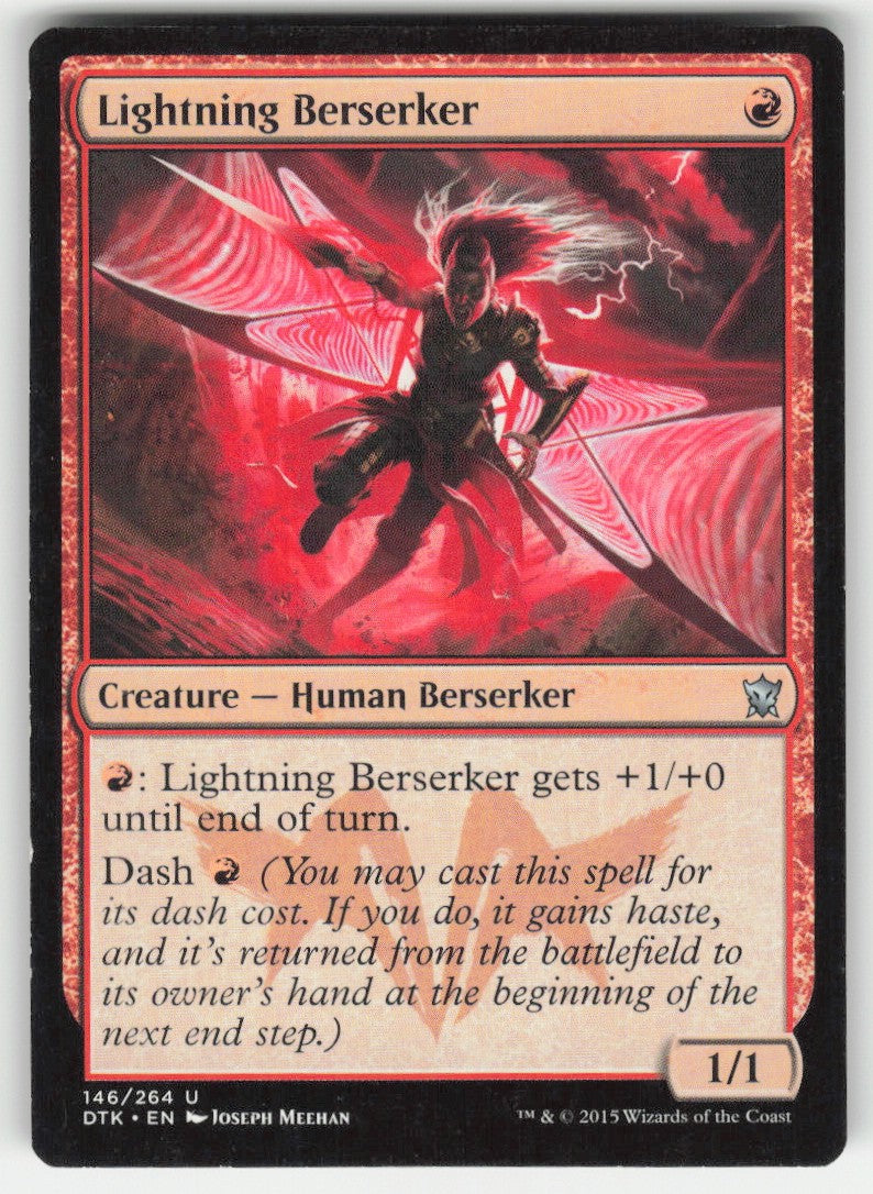 Lightning Berserker #146/264 Dragons of Tarkir MTG Non-Foil English